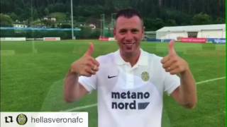 Cassano “Dai che questanno ci divertiamo Forza Verona” [upl. by Anyrtak]