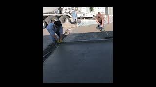 DIY Screed amp Bull Float Concrete Slab shorts [upl. by Ocer969]