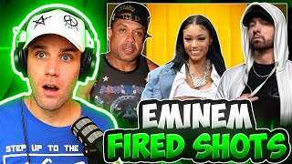 EMINEM DROPPED A NEW DISS  Rapper Reacts to Eminem  Doomsday Pt 2 First Reaction [upl. by Arakihc]