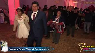 CHINCHERO NUESTRA BODA OBER Y MARIA ELENA PARTE 58  PRODUCCIONES CURASCO 984742820 [upl. by Mohandas]