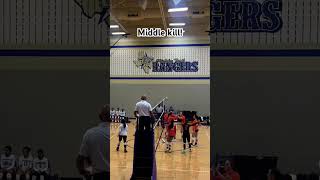 Last Aledo freshman game middle killvolleyball [upl. by Vergos]