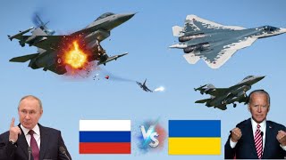 1 minute ago 10 US F16s that entered Russian airspace were shot down by 3 MiG29SM pilots [upl. by Konstantine]