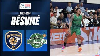 Boulogne Levallois vs Nanterre  Resume 20232024  LNB Officiel [upl. by Vel]