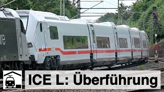 Überführung ICE L durch RailAdventure Kinzigtalbahn Langenselbold  Steinau [upl. by Aneloj391]