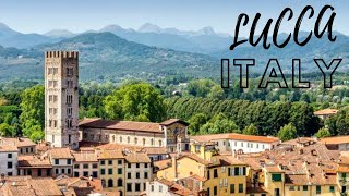 Lucca  Tuscany  Walking Tour  Italy 🇮🇹 [upl. by Salomie]