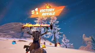 NEW RANKED ON FELINA SKIN IN FORTNITE PS5  A VICTORY ROYALE WIN SOLO [upl. by Dlopoel]