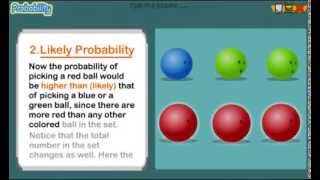 Basic Probability  Is It Equal Likely Unlikely Certain or Impossible Math for Kids [upl. by Enenej]