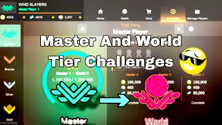 Spike Volleyball Master And World Tier Challenges  Spike Volleyball Tier Up Part 2 [upl. by Nerfe]