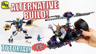 ONI COPTER LEGO NINJAGO 70642 ALTERNATIVE BUILD ONI COPTER [upl. by Javler]