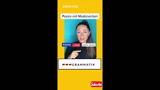 ✅ Passiv mit Modalverben DEUTSCH GRAMMATIK B2 [upl. by Anirtal]