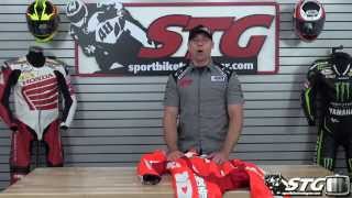 Spidi Track Wind Pro Dovi Replica Tracksuit Review from Sportbiketrackgearcom [upl. by Onfroi]