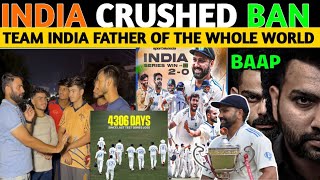 🇮🇳 RECORD BREAKING INDIA CRUSED BANGLADESH I INDIA PROVED BAP BAP HOTA I PAKISTANI REACTION [upl. by Nolyat]