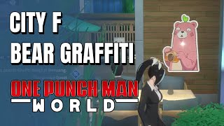 Fotoin Gambar Beruang di City F  One Punch Man World Frame Bear Graffiti [upl. by Atiloj]