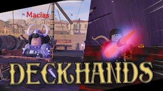 NEW DECKHANDS AND STRUCTURES  Arcane Odyssey [upl. by Eerol]