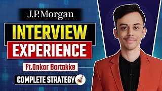 JP Morgan Interview Experience  How He Cracked JP Morgan [upl. by Atinreb313]