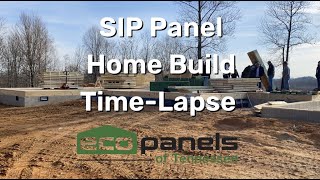 SIP Panel Home Build  TimeLapse [upl. by Atims490]