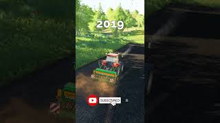 Evolution of Sowing in Farming Simulator farmingsimulator fs25 [upl. by Amehr]