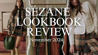 SEZANE Lookbook Review  WinterFall November 2024 [upl. by Alvie]