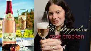 ROTKÄPPCHEN SEKT rosé trocken sektprobe rotkäppchen rosésekt rotkäppchenmumm [upl. by Solley]