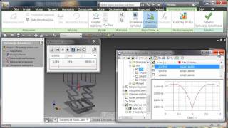 Autodesk Inventor  Symulacja Dynamiczna  Podnosnik nożycowy [upl. by Aborn461]