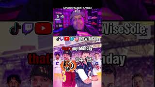 Monday Night Football Washington Commanders vs Cincinnati Bengals NFL MNF Football [upl. by Gardner]