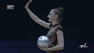 Rhythmic Gymnastics  World Cup Tashkent 2024  Ball Final [upl. by Canada828]