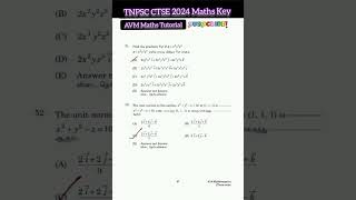 tnpsc  ctse  419 Mathematics Key 8  block health statistician  statistical investigator [upl. by Ahsac824]