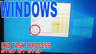 ✅ How To End Task Process In Windows 10 🔴 [upl. by Leinahtam549]