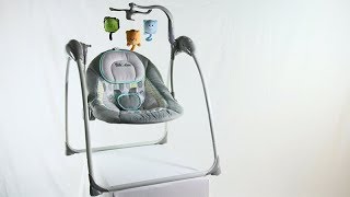 Balancelle  transat bébé Electrique Lilou 2 de BEBE2LUXE [upl. by Yllrebmik]