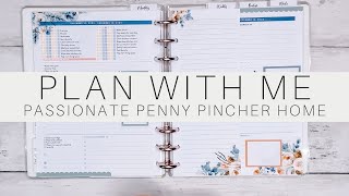 Plan With Me  Passionate Penny Pincher Home Planner  December 2023 [upl. by Moreta]