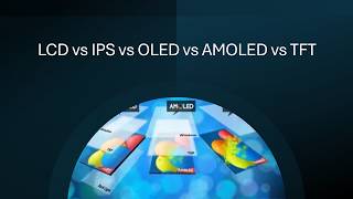 LCD vs IPS vs OLED vs AMOLED vs TFT [upl. by Novyat]