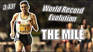 THE WORLD RECORD HISTORY OF THE MILE  The Progression to 343 [upl. by Firman]