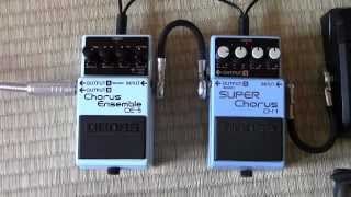 BOSS CH1 amp BOSS CE5 [upl. by Treborsemaj]