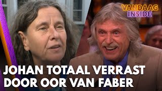 Johan totaal verrast door oor van Marjolein Faber Groter dan Pieter van Vollenhoven [upl. by Ainolopa699]