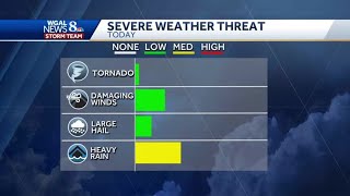 Impact Intense Heat Few Strong To Severe Thunderstorms Sunday [upl. by Hofmann]