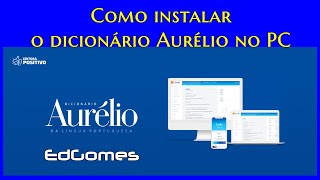 COMO INSTALAR O DICIONÁRO AURÉLIO NO PC [upl. by Jessi744]