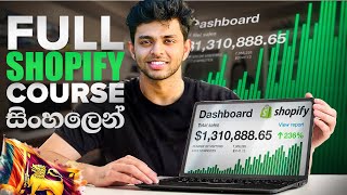 shopify dropshipping full course sinhala [upl. by Aivax686]