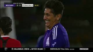 🤩🥳 ¡GOL DE JORGE CAMPOS  Leyendas de México 33 Leyendas Internacionales  JuegoDeLeyendasMty [upl. by Ardnikat]