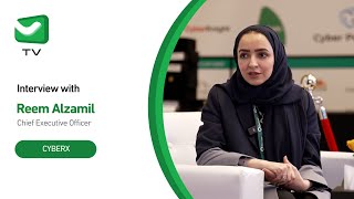 VirtuPort TV  Reem Alzamil  CEO  CYBERX [upl. by Ayanal]