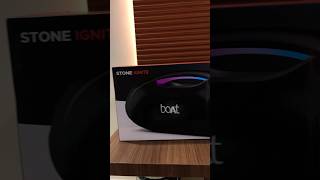 Boat Stone Ignite 90W Bluetooth Speaker Unboxing boat boathead stoneignite boatlife [upl. by Nnaycart]