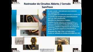 Rastreador de Circuitos Electricos SureTrace marca IDEAL [upl. by Kaycee]