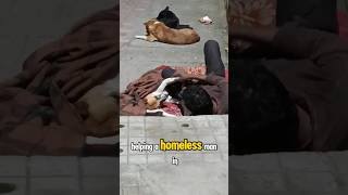 Unbreakable Bond Between a Homeless Man and a Stray Dog [upl. by Enitsahc]