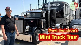 Mervin Hochstetlers Mini Big Rig Semi Truck Tour [upl. by Evilc]