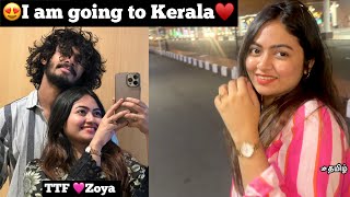 TTF🩷Zoya 😍I am going to Kerala for met her again😘🙈I fallen in her  TTF🔥 shaalin Zoya  love [upl. by Raskin]