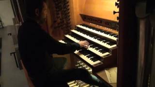 Dieterich Buxtehude Fuge in C BuxWV 174  DOMORGEL ESSEN [upl. by Phiona]