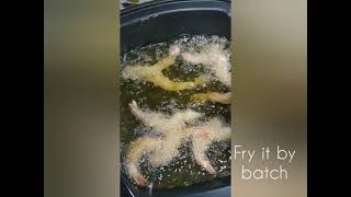 Easy recipe  Camaron  fried shrimp Dampa style [upl. by Sergio]