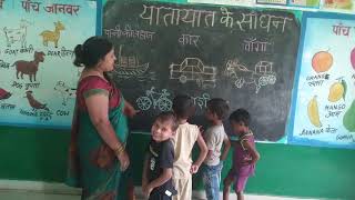 pre primary yatayat ke sadhan jankari dete hue [upl. by Race637]