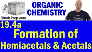 194a Formation of Hemiacetals and Acetals Addition of Alcohols  Organic Chemistry [upl. by Zela]