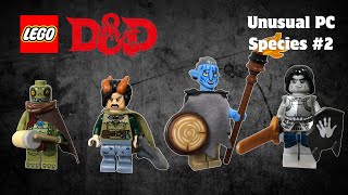 Unusual PC Species for Dnd 2  Lego Minifigures [upl. by Julita]