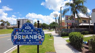 Exploring International Drive Orlando Sand Lake Gator Golf Gift Shops · Florida Walk 4K [upl. by Ugo467]